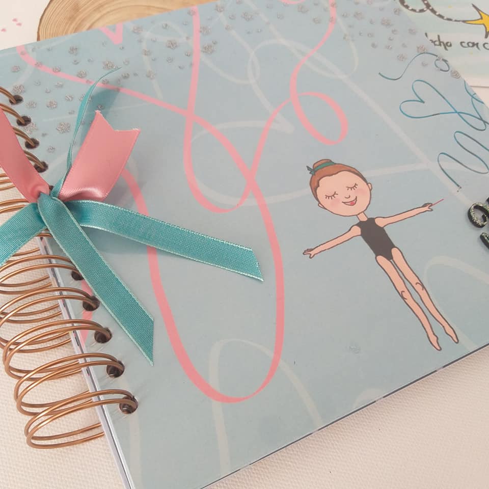 MINI ALBUM SCRAP con anillas - Imagen 2