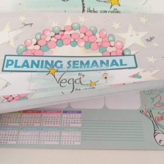 Planing semanal - Mod. verde mint