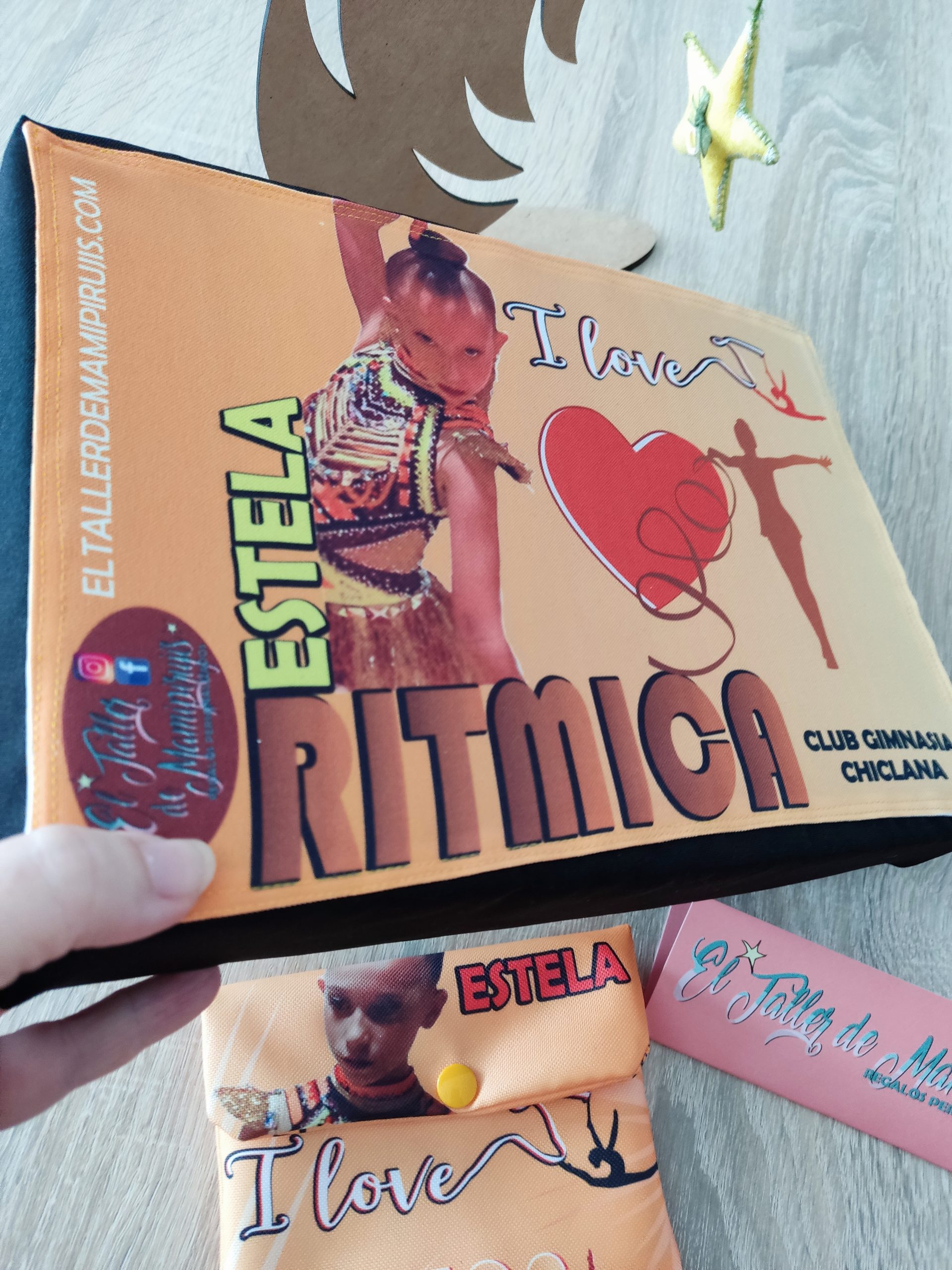 Cojín gimnasia personalizado