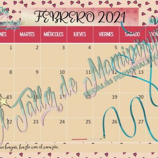 Calendario Febrero 2021