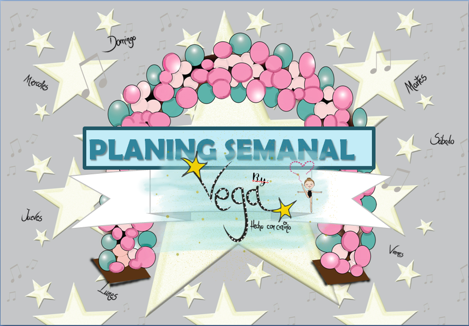 Planing semanal imprimible gimnasia