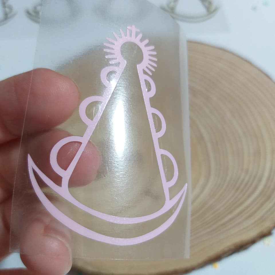 Virgen del Rocío en Vinilo textil
