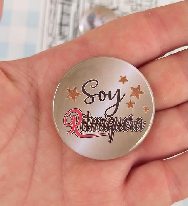 Chapa "Soy ritmiquera" Mod.1