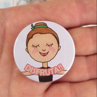 Chapa "Disfruta"