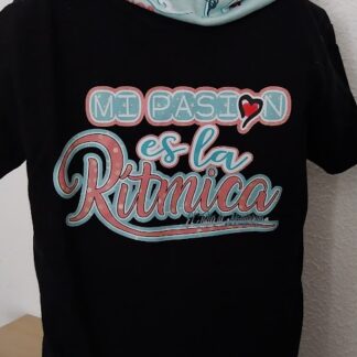 Camiseta gimnasia rítmica Mod. Mi pasión (color)