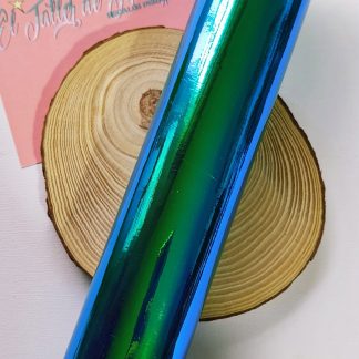 Vinilo adhesivo holográfico Blue