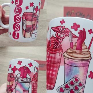 Taza de Enfermera personalizada