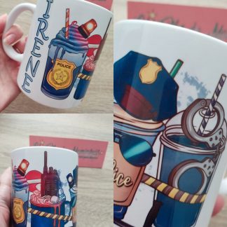 Taza de Policía personalizada