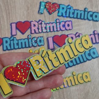 Pegatina "I love Rítmica"