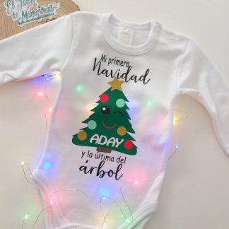 Body personalizado. Mi Primera Navidad