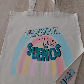 Bolsa "Tote Bag" Persigue tus sueños