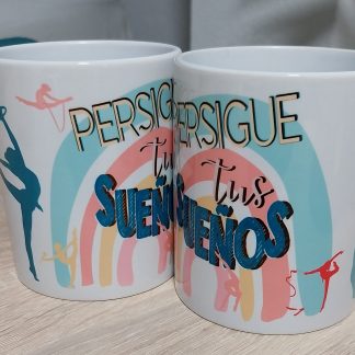 Taza Gimnasia Rítmica "Persigue tus sueños"