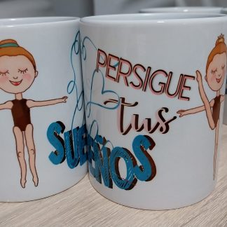 Taza "Persigue tus sueños" Mod. Vega