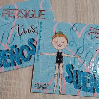 Puzzle Gimnasia "Persigue tus sueños"