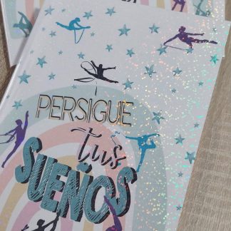Libreta A5 Persigue tus sueños Mod. Gimnasia