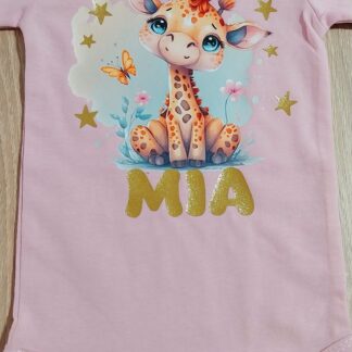 Body bebé Animalitos personalizado