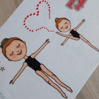 Toalla Gimnasia Rítmica personalizada