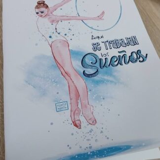 Libreta Gimnasia Rítmica Mod. Aro 2025 Montse Martin