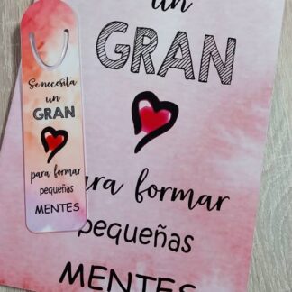 Lote Libreta + Marca páginas