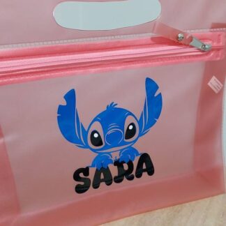 Neceser Transparente Stich personalizado