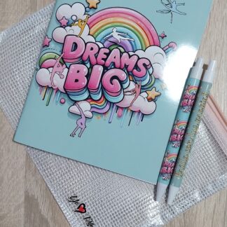 Pack Libreta gimnasia Mod. Big Dreams