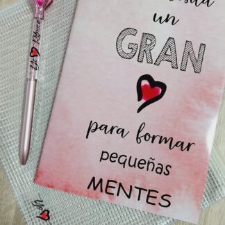 Pack Libreta Mod. Se necesita corazón