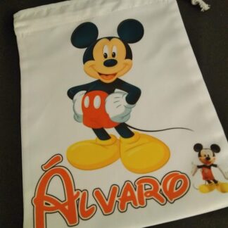 Bolsa merienda personalizada
