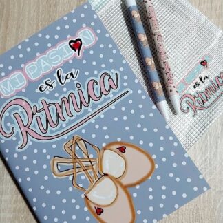 Pack Libreta gimnasia "Mi pasión"