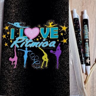 Pack Libreta gimnasia I love Rítmica