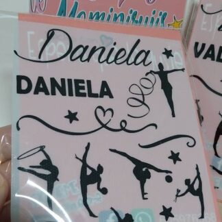 Pack adhesivos de vinilo personalizado.