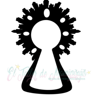 VIRGEN DEL PILAR VINILO ADHESIVO (Mod. 2)