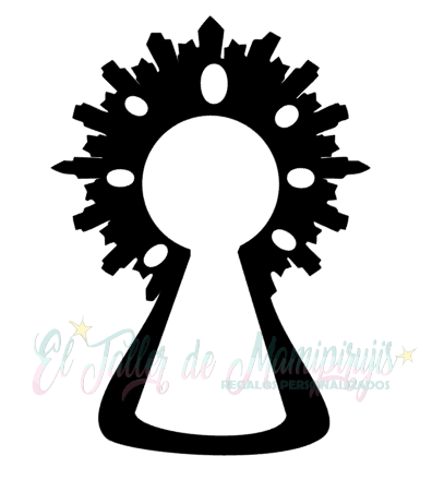 VIRGEN DEL PILAR VINILO ADHESIVO (Mod. 2)