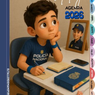 AGENDA DIGITAL 2026 Policía Nacional Chico Personalizada