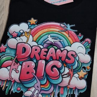 Camiseta gimnasia rítmica Mod. Big Dreams