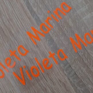 Nombre en vinilo textil 5x1cm (4 unidades)
