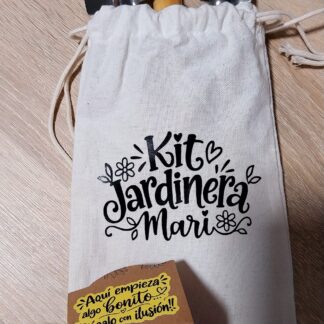 Kit jardinería personalizado