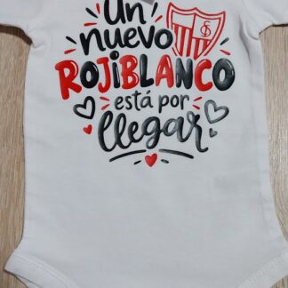 Body bebé personalizado Sevilla Fútbol